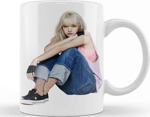 Lisa Blackpink 0 Kupa Bardak Porselen