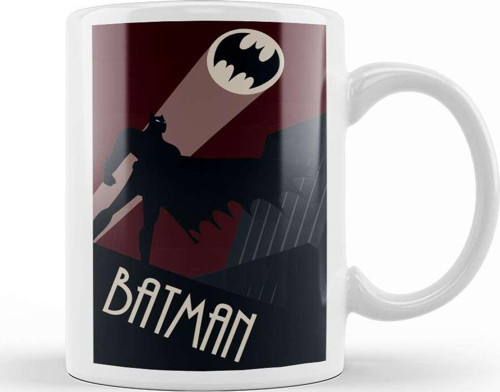 Marvel Batman Kupa Bardak Porselen