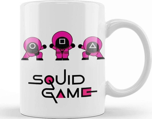 Squid Game 02 Kupa Bardak Porselen