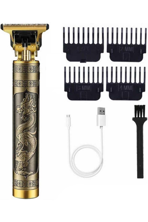 T9 Vintage Pofesyonel Şarjlı Çok Fonksiyonlu Traş Makinası