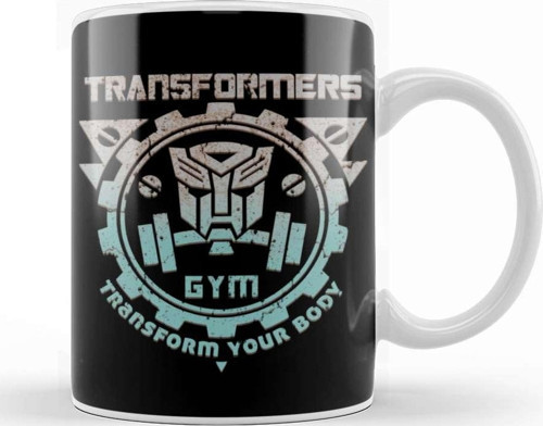 Transformers Gym Kupa Bardak Porselen