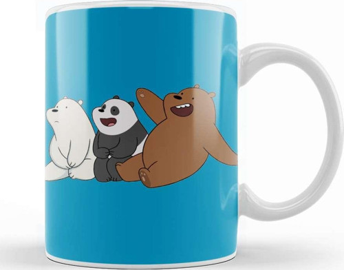 We Bare Bears 05 Kupa Bardak Porselen