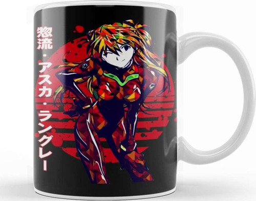 Asuka Langley 08 Kupa Bardak Porselen