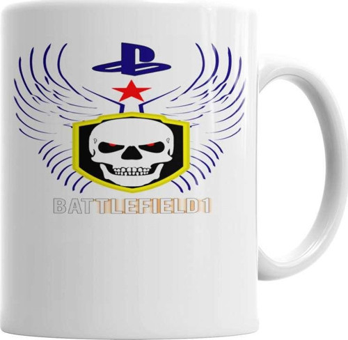 Battlefıeld1 Kupa Bardak Porselen