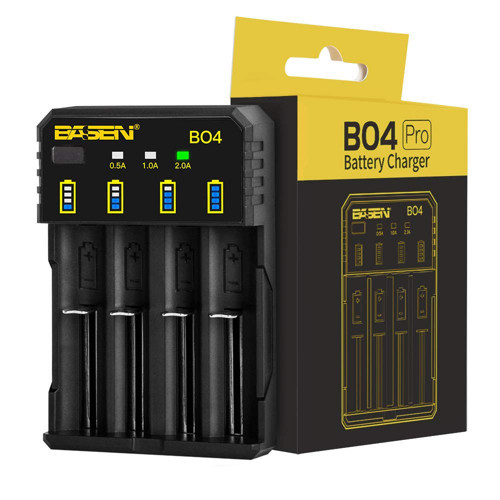ieg™ BO-4 Pro Lİ-Ion / Ni-Cd / Ni-MH Pil Şarj Aleti