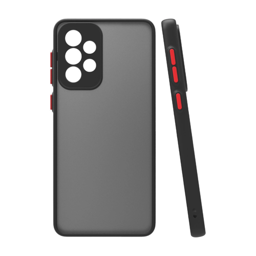 Galaxy A23 4G Kılıf Montreal Silikon Kapak - Siyah