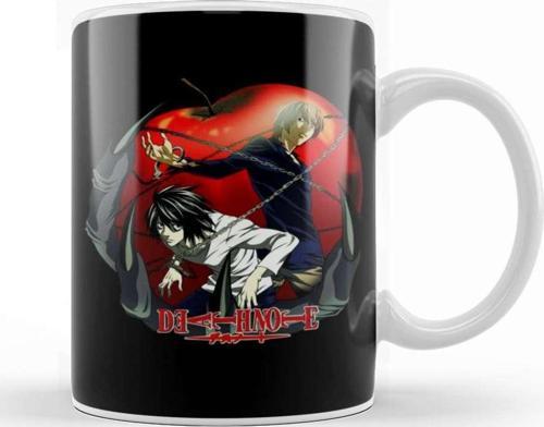 Death Note Apple Kupa Bardak Porselen