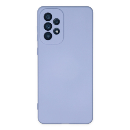 Galaxy A23 4G Kılıf Nano İçi Kadife Silikon - Lila