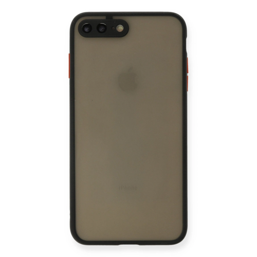 İphone 7 Kılıf Montreal Silikon Kapak - Siyah