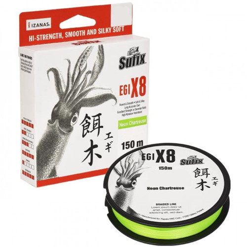 Egi x8 İp Misina NEON CHARTREUSE 0.165MM - 150M - 10.5KG