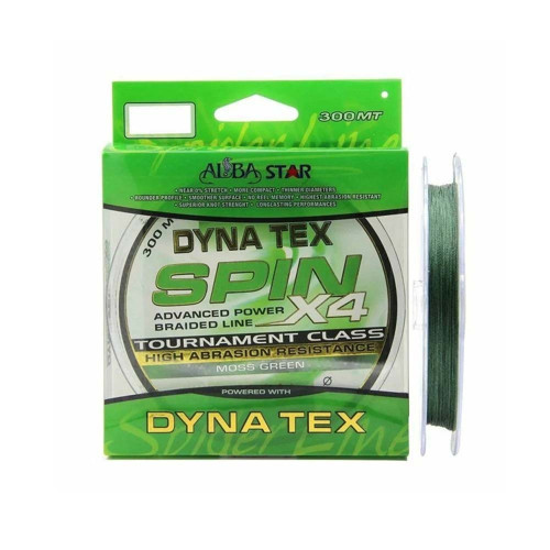 Dyna Tex Spin 4x İp Misina GREEN 0.20MM - 300M - 9.08KG