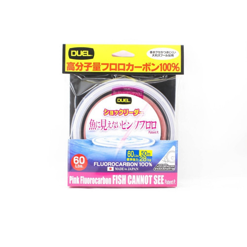 Duel Cannot See %100 Fluorocarbon Misina PINK 36KG-0.810MM-50MT