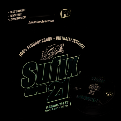 Süper 21 Fluorocarbon Misina CLEAR 0.14MM - 50MT - 2KG