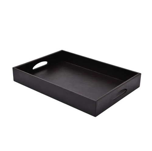Kahve Bodrum Tepsi 26*41*6 cm