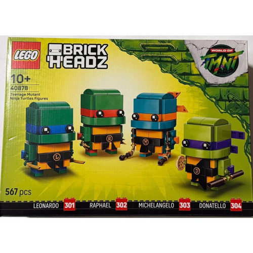 BrickHeadz 40878 Teenage Mutant Nınja Turtles Fıgures