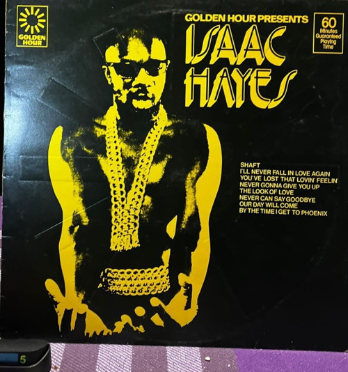 Isaac Hayes - Golden Hour Presents LP (1974) - Stax Records GH 844 - İngiliz Baskı Plak