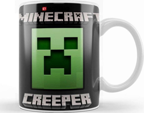 Minecraft Design Kupa Bardak Porselen