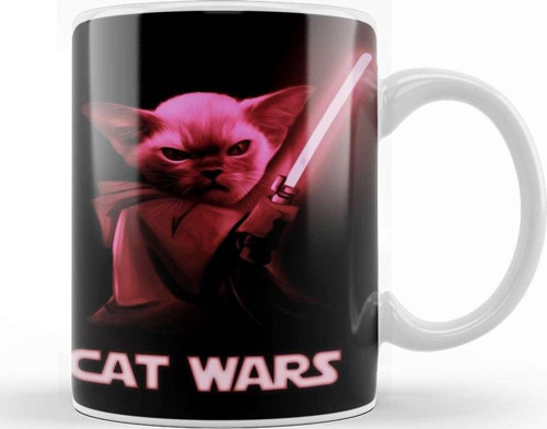Star Cat Wars 08 Kupa Bardak Porselen