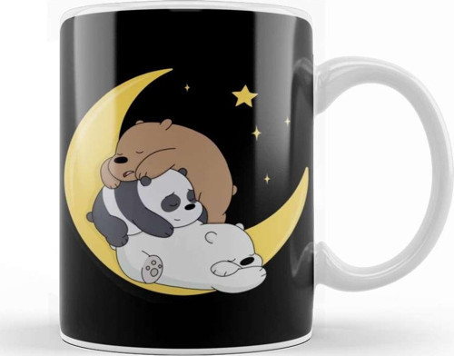 We Bare Bears 01 Kupa Bardak Porselen