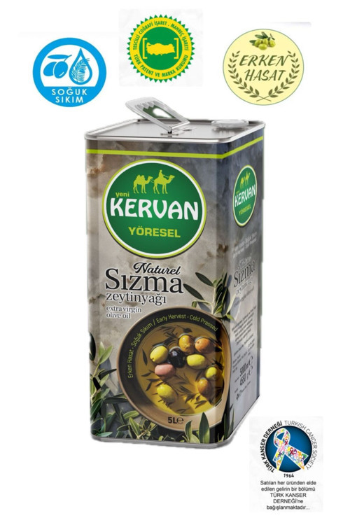 YÖRESEL NATUREL 5 LT ZEYTİNYAĞI