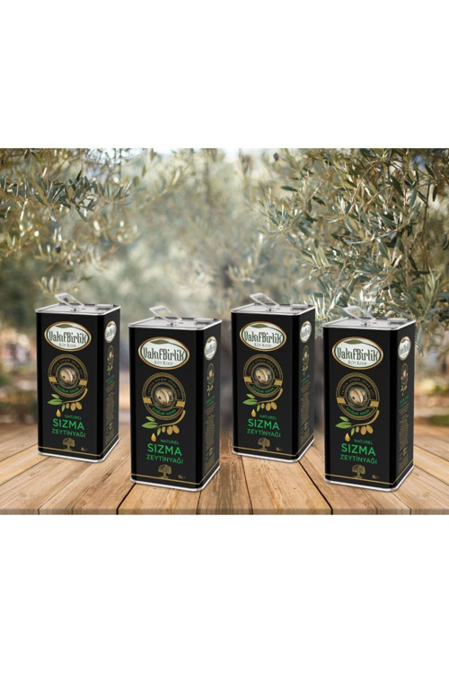 KÖY-KOOP 20 Litre Naturel Sızma Zeytinyağı 4x5lt