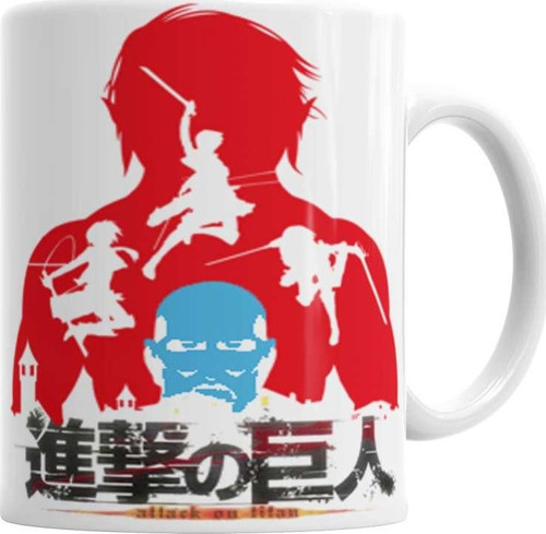 Attack On Titan Kupa Bardak Porselen