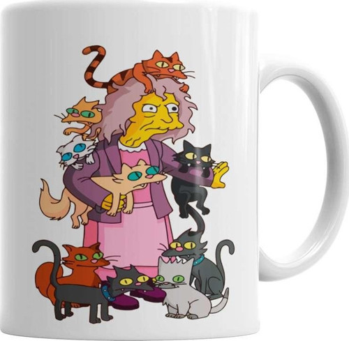 Cats Kediler Kupa Bardak Porselen