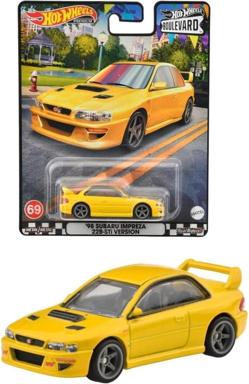 Boulevard Premium Araçlar Gjt68 - Hkf16 98 Subaru Impreza 22B-Stı Versıon, Oyuncak Araba