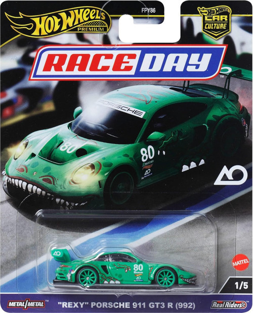 Premium Araba Kültürü Koleksiyon Oyuncak Araba, 1:64 Ölçekli Döküm Porsche 911 Gt3 R, Ger