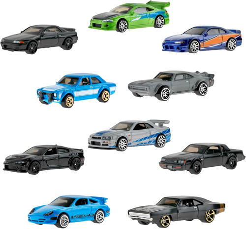 Hw+ Fast & Furious 10'Lu Paket, 3 Yaş Ve Üzeri