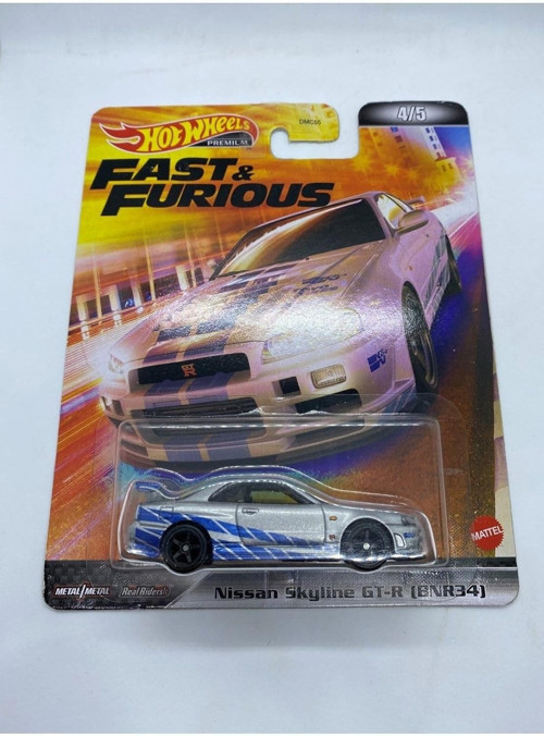 Premium Nissan Skyline Gt-R (Bnr34) *Fast And Furious, Oyuncak Araba