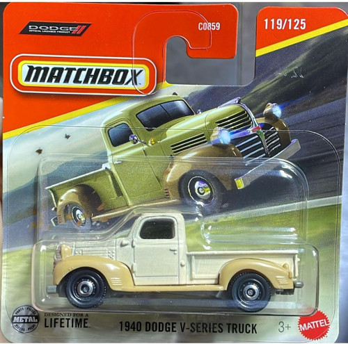 Matchbox 1940 Dodge V-Series Truck 1:64 Diecast Model Araba