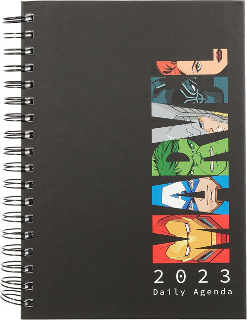 Marvel Ajanda Siyah 2023 (Lisanslı) Limited Edition