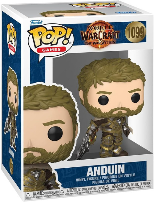 Pop! Games: World Of Warcraft : The War Within - Anduin Wrynn - Vinil Koleksiyon Figürü - Hedi