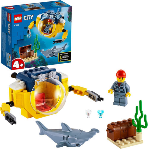 City Okyanus Mini Denizaltı 60263 Yapım Seti (41 Parça)