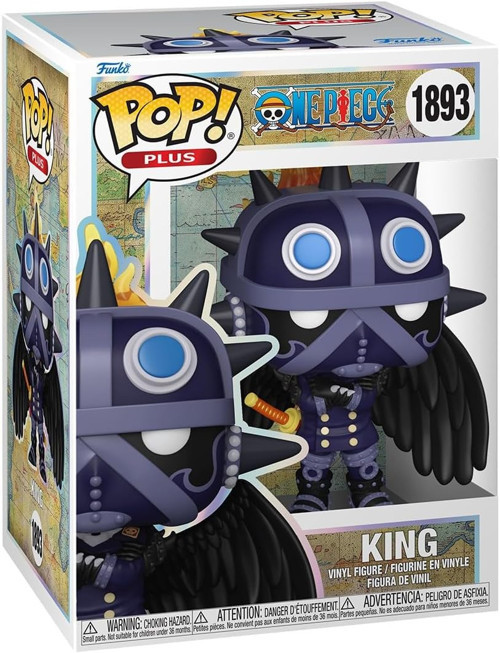 Pop Plus: One Piece - King - Koleksiyon Vinil Figür - Hediye Fikri - Resmi Ürün - Çocuklar Ve