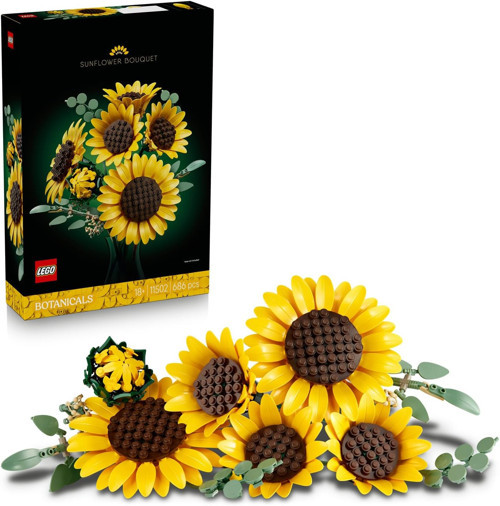 Botanicals Ayçiçeği Buketi 11502 - Yetişkinler İçin Çeşitli Gelişim Aşamalarında 6 Ayçiçeği İçe