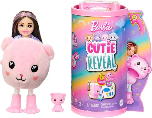 Cutie Reveal Chelsea Sevimli Kostümler Serisi Ayıcık Collection Model Bebek Seti, 4+ Yaş