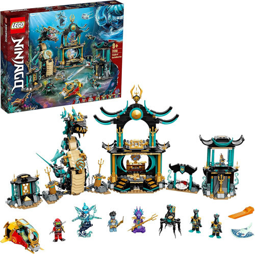 Ninjago Sonsuz Deniz Tapınağı 71755 - Kai Ve Yılan Oyuncağı İçeren Su Altı Oyuncak Ya