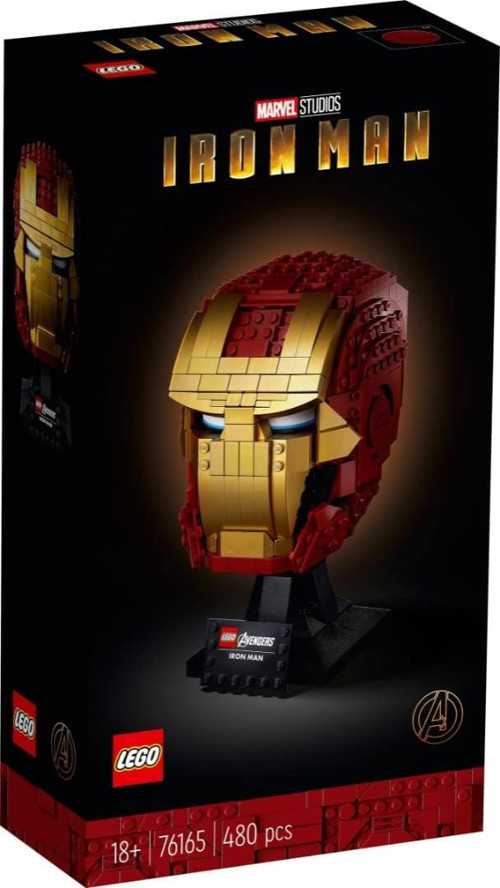 Marvel Avengers Iron Man Kaskı 76165 - Yetişkin Hayranları İçin Sergilenebilir Model Yap