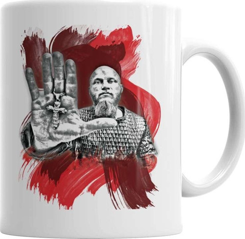 Ragnar Vıckıngs Kupa Bardak Porselen