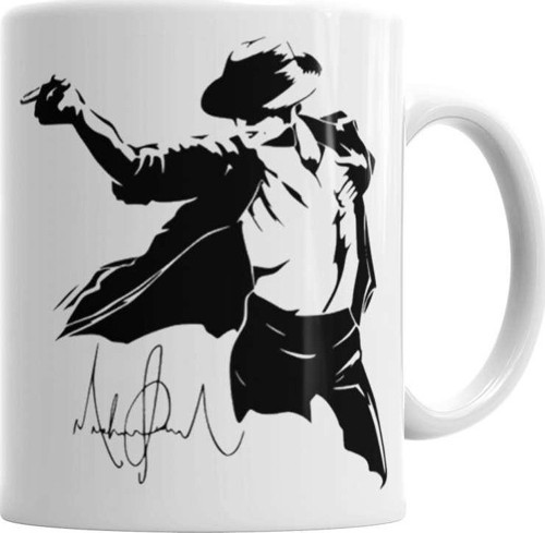 Michael Jackson Kupa Bardak Porselen