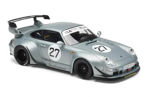GT522 1/18 Porsche 911 RWB Yuiitsumuni Silver 2024