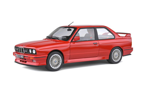 S1801502 1/18 BMW E30 M3 – RED – 1986