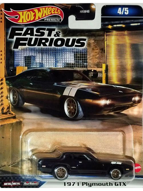 Premium Fast & Furious 1971 Plymouth GTX