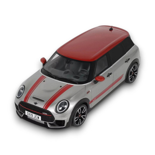 Otto Models OT1106 1/18 Mini Clubman (F54) JCW Melting Silver III 2021