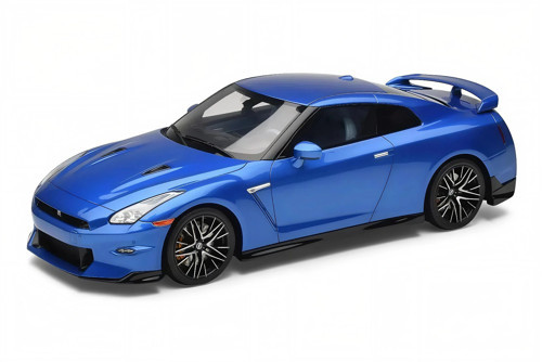 GT521 1/18 Nissan GT-R R35 Skyline Edition Bayside Blue 2024