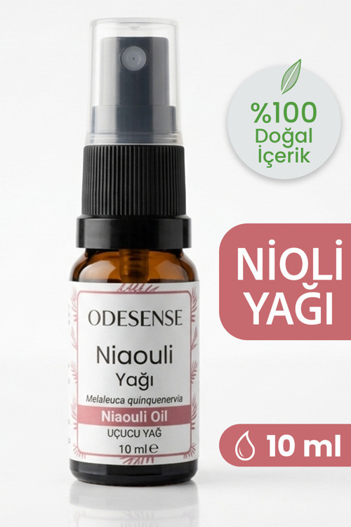Niaouli Uçucu Yağı 10 ml Sprey Kapaklı Nioli Yağı %100 Saf Doğal Uçucu Yağ