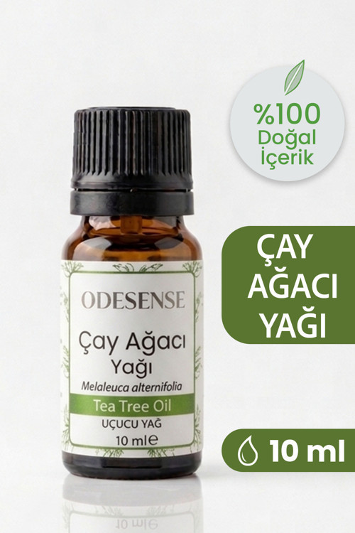 Çay Ağacı Uçucu Yağı 10 ml %100 Doğal Ve Saf Içerik Damlalıklı Kapaklı Şişe Katkısız