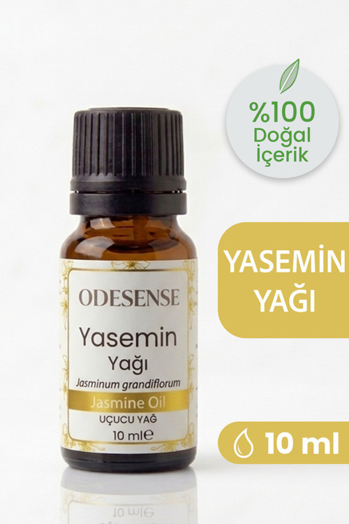 Yasemin Uçucu Yağı 10 ml %100 Doğal Ve Saf Içerik Damlalıklı Kapaklı Şişe Katkısız İçerik
